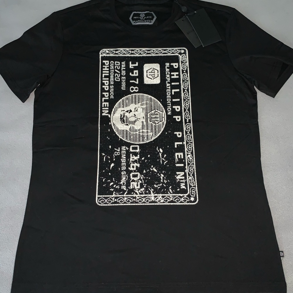 Philipp Plein crystal skulls t-shirt